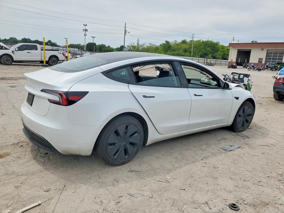 Photo 3 from auction – 2025 TESLA MODEL 3 with VIN 5YJ3E1EA9SF033623