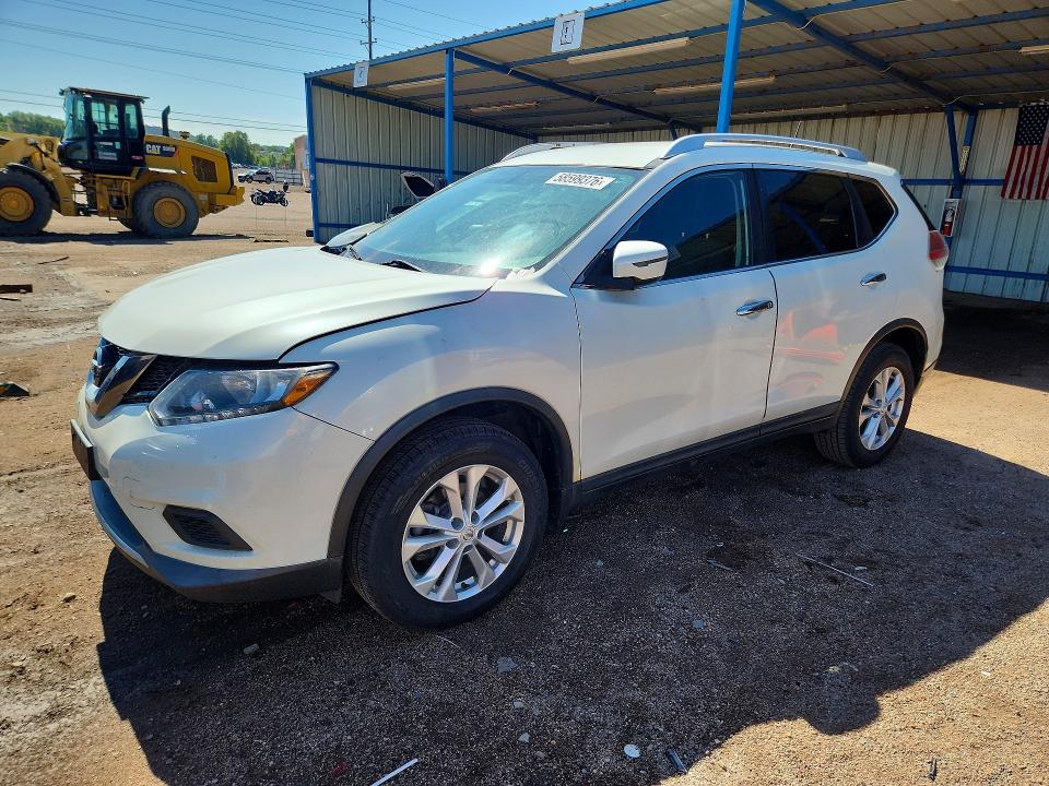 NISSAN ROGUE 2016 with VIN KNMAT2MV7GP734603 - Photo from auction