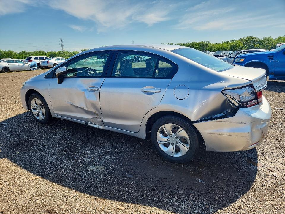 Фото 2 с аукциона – 2014 HONDA CIVIC с VIN 19XFB2E58EE049627