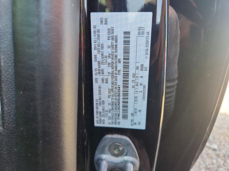 Photo 14 from auction – 2024 FORD ESCAPE with VIN 1FMCU9GN8RUB02641