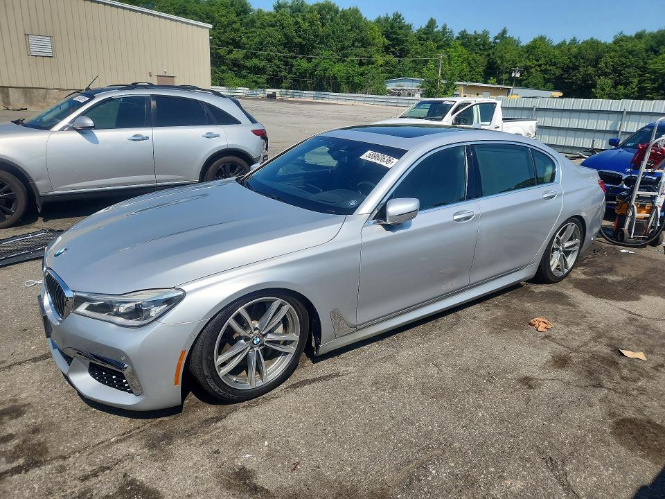 BMW 750 2017 with VIN WBA7F2C57HG422394 - Photo from auction