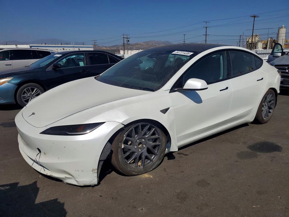 TESLA MODEL 3 2026 with VIN 5YJ3E1EA7TF179794 - Photo from auction