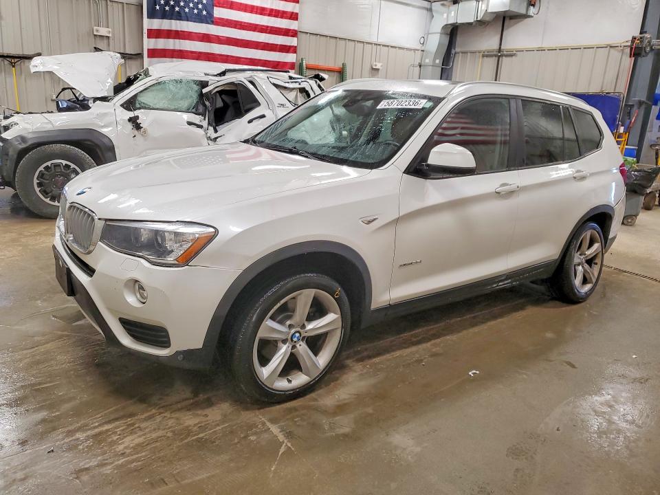 BMW X3 2017 with VIN 5UXWX7C54H0S18748 - Photo from auction