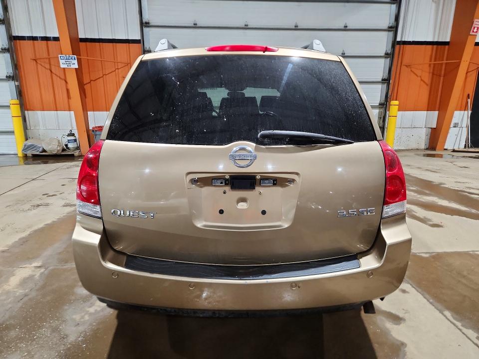 Photo 6 from auction – 2004 NISSAN QUEST with VIN 5N1BV28U24N339036