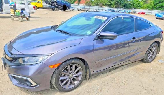 Photo 1 from auction – 2019 HONDA CIVIC with VIN 2HGFC3B36KH354681