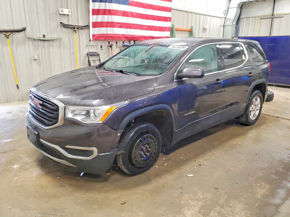 GMC ACADIA 2018 with VIN 1GKKNRLS9JZ206396 - Photo from auction