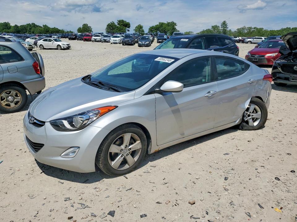 HYUNDAI ELANTRA 2012 with VIN KMHDH4AE3CU424048 - Photo from auction