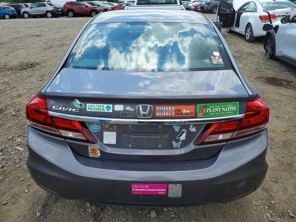 Foto 6 de la subasta – 2015 HONDA CIVIC con VIN 19XFB2F88FE027850