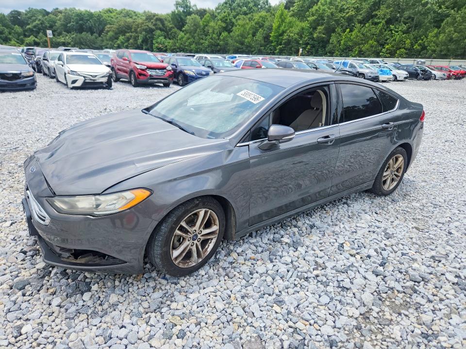 Photo 1 from auction – 2018 FORD FUSION with VIN 3FA6P0HD6JR227665