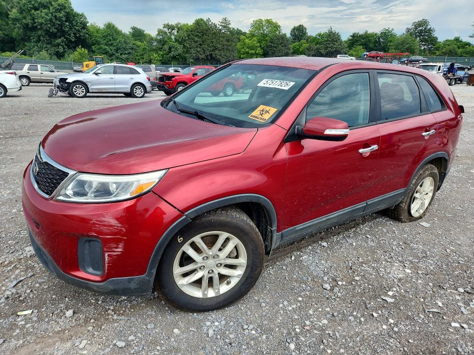 Photo 1 from auction – 2015 KIA SORENTO with VIN 5XYKT3A65FG648960