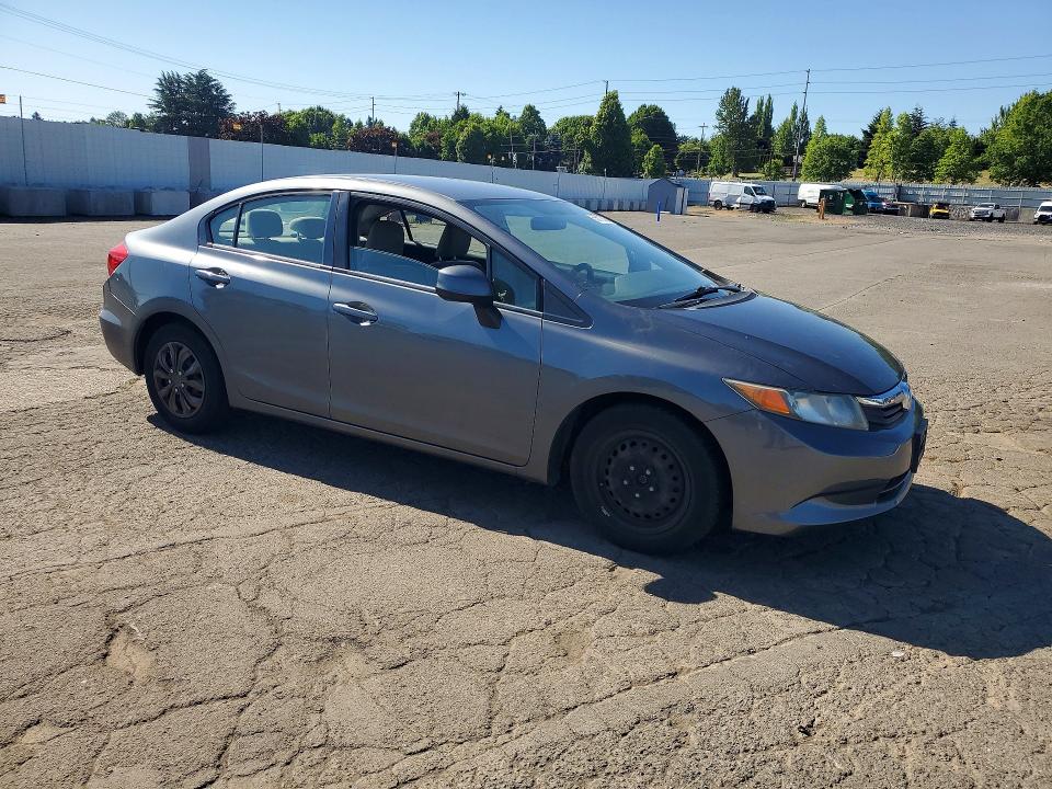 Photo 4 from auction – 2012 HONDA CIVIC with VIN 19XFB2F51CE391870