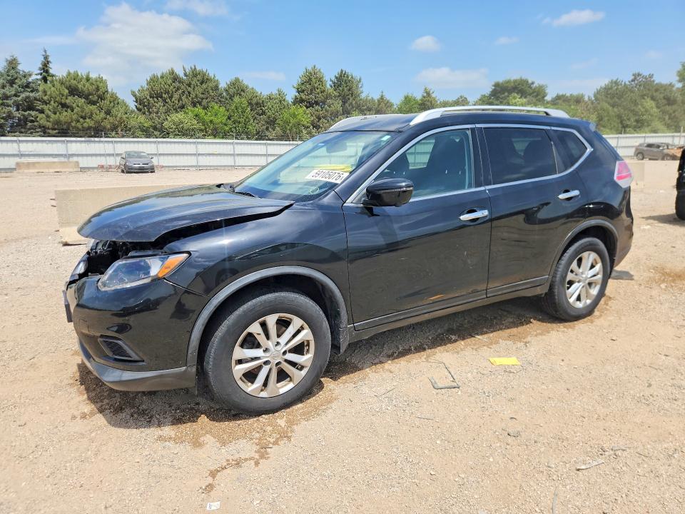 NISSAN ROGUE 2016 with VIN KNMAT2MV2GP698979 - Photo from auction