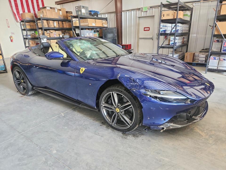 Photo 4 from auction – 2026 FERRARI ROMA SPIDER with VIN ZFF09RPA0T0328484