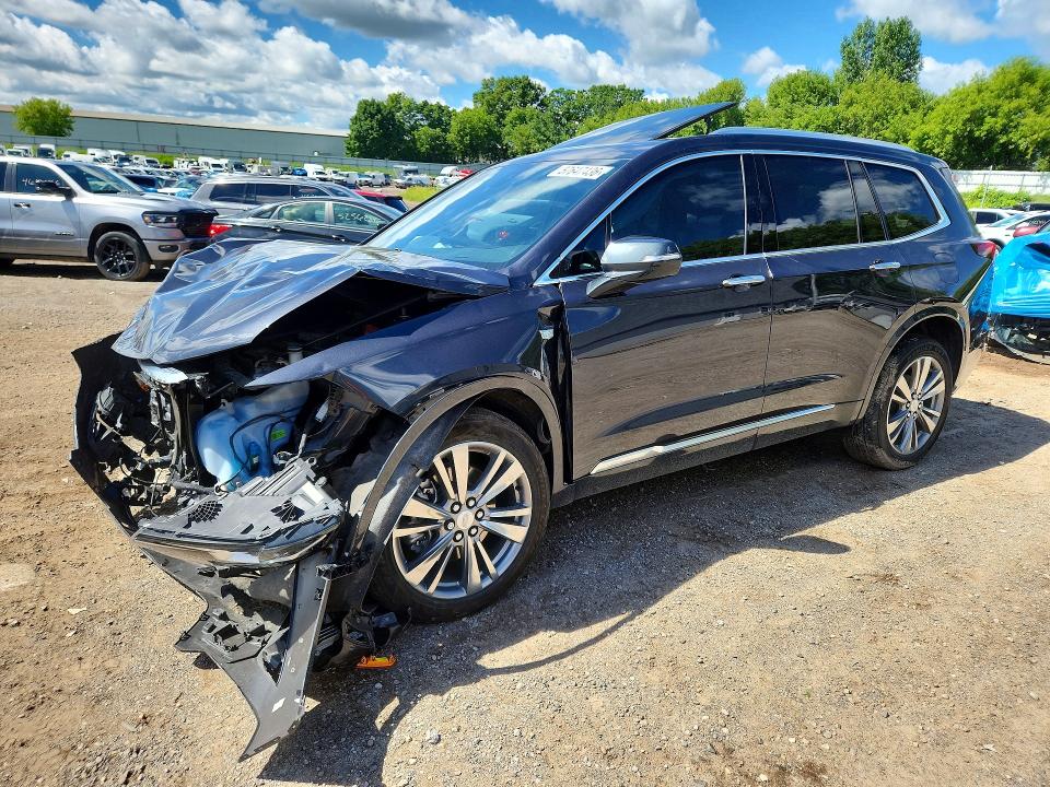 CADILLAC XT6 2022 with VIN 1GYKPDRS2NZ114756 - Photo from auction