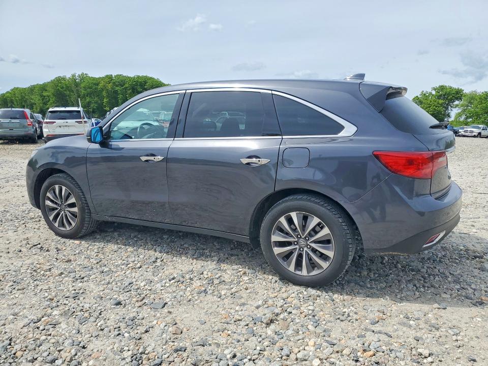 Photo 2 from auction – 2016 ACURA MDX with VIN 5FRYD4H41GB045125