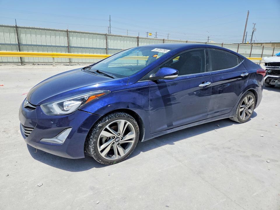 HYUNDAI ELANTRA 2014 with VIN 5NPDH4AE1EH500738 - Photo from auction