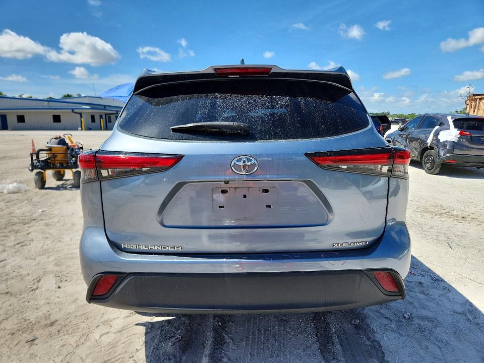 Photo 6 from auction – 2022 TOYOTA HIGHLANDER with VIN 5TDGZRBH2NS179030