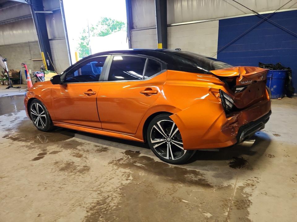 Photo 2 from auction – 2021 NISSAN SENTRA with VIN 3N1AB8DV2MY225120