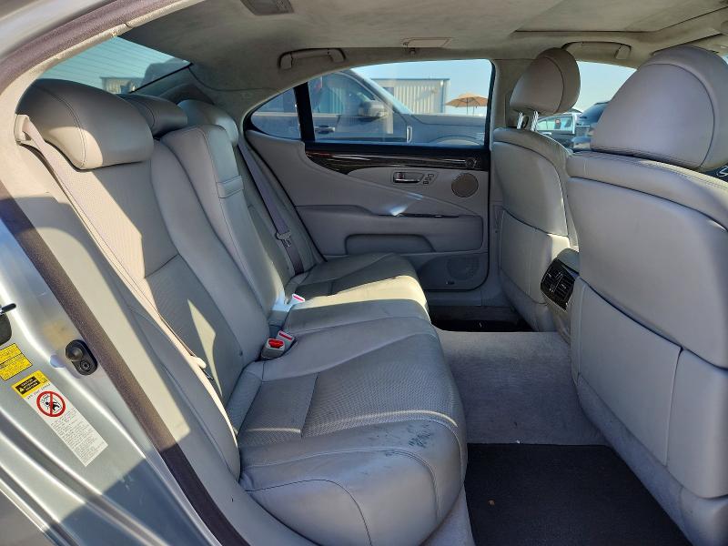 Photo 10 from auction – 2007 LEXUS LS with VIN JTHGL46F775004504