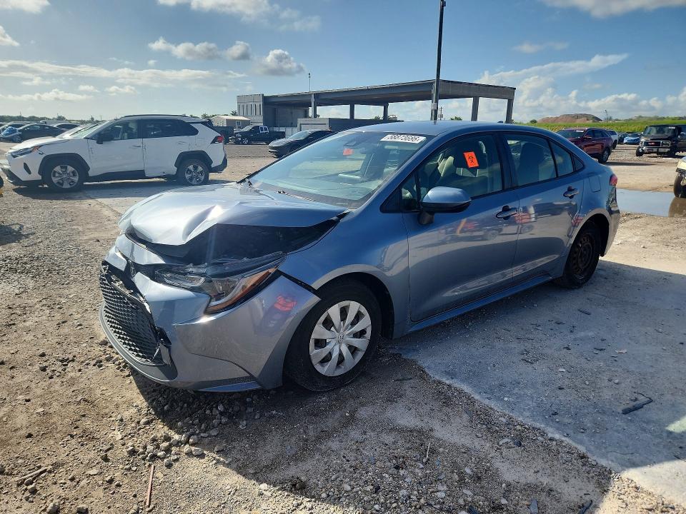 TOYOTA COROLLA 2021 with VIN JTDDPMAEXMJ171983 - Photo from auction