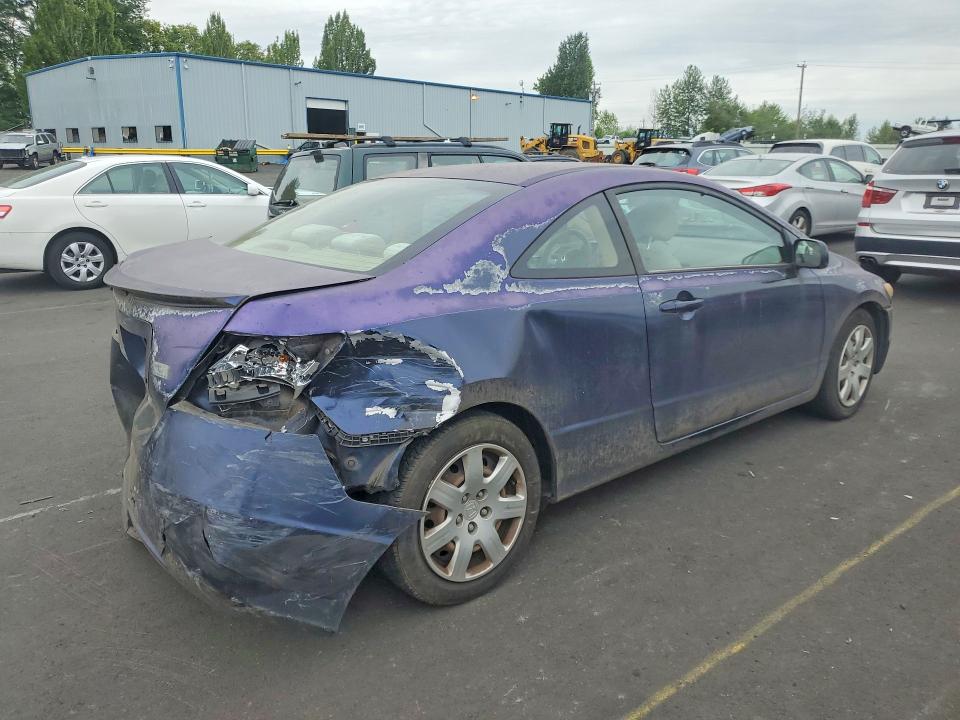 Photo 3 from auction – 2006 HONDA CIVIC with VIN 2HGFG12666H570197
