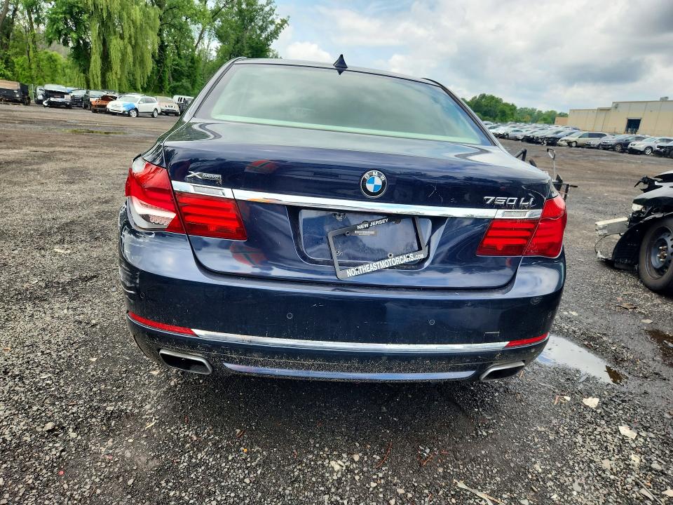 Photo 6 from auction – 2014 BMW 750 with VIN WBAYF8C50ED653271