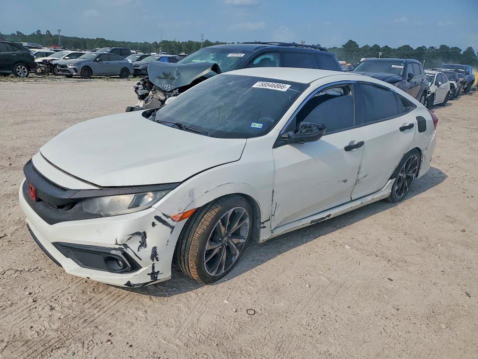 HONDA CIVIC 2019 with VIN 2HGFC2F83KH523023 - Photo from auction