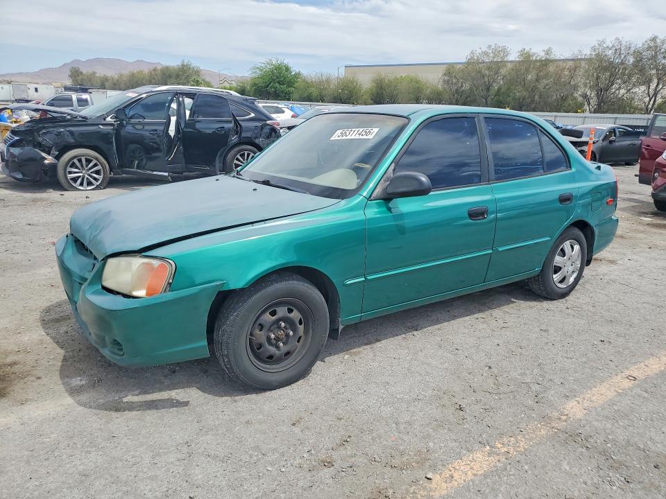 HYUNDAI ACCENT 2001 with VIN KMHCG45C81U178604 - Photo from auction