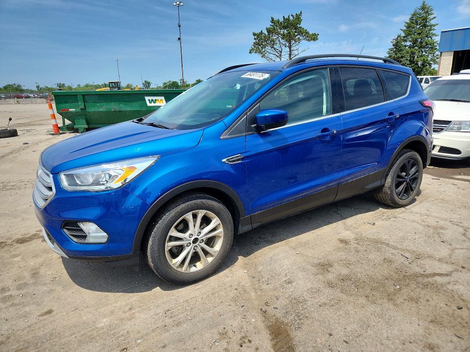 FORD ESCAPE 2018 with VIN 1FMCU0HD9JUC46852 - Photo from auction