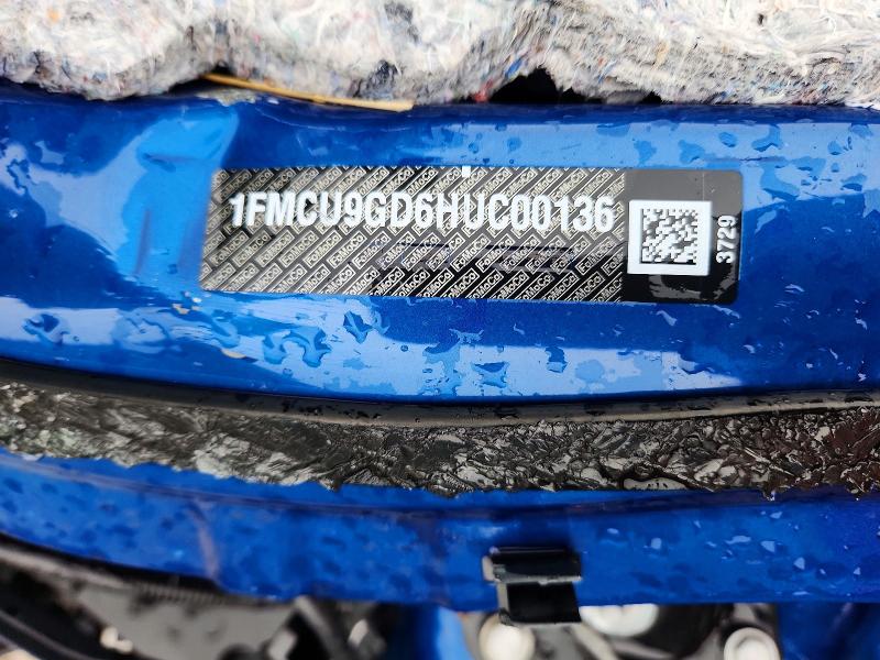 Photo 14 from auction – 2017 FORD ESCAPE with VIN 1FMCU9GD6HUC00136