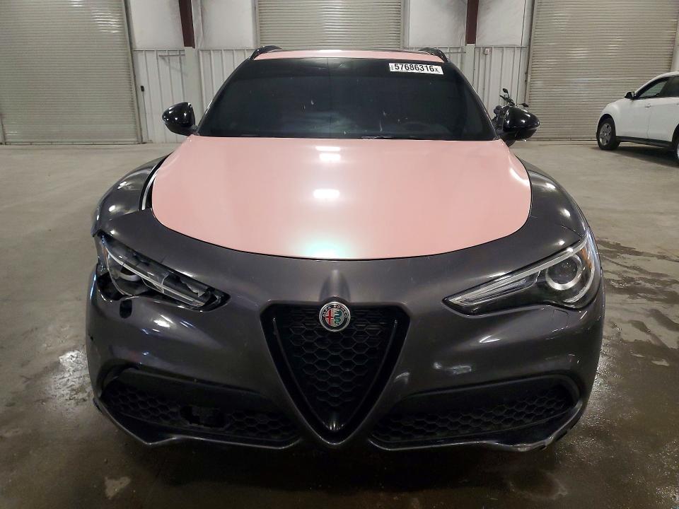 Photo 5 from auction – 2022 ALFA ROMEO STELVIO with VIN ZASPAKBN1N7D29635