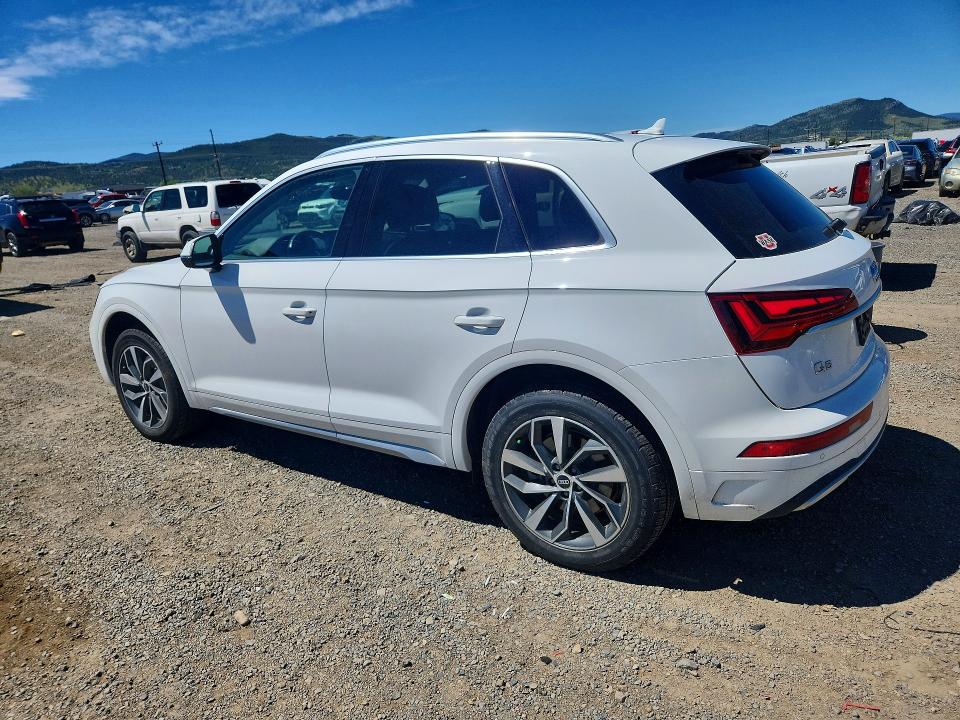 Photo 2 from auction – 2021 AUDI Q5 with VIN WA1BAAFY0M2118496