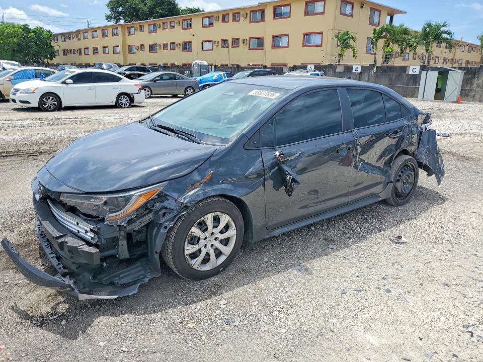 TOYOTA COROLLA 2023 with VIN 5YFB4MDE9PP001254 - Photo from auction