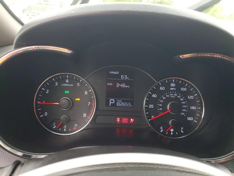 Photo 9 from auction – 2014 KIA FORTE with VIN KNAFX4A63E5191632