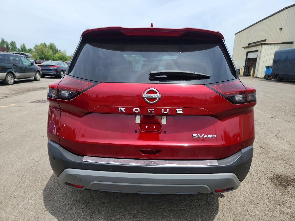 Photo 6 from auction – 2023 NISSAN ROGUE with VIN 5N1BT3BB8PC677897