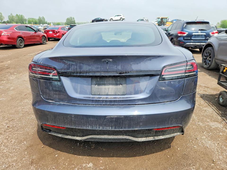 Photo 6 from auction – 2022 TESLA MODEL S with VIN 5YJSA1E5XNF485479