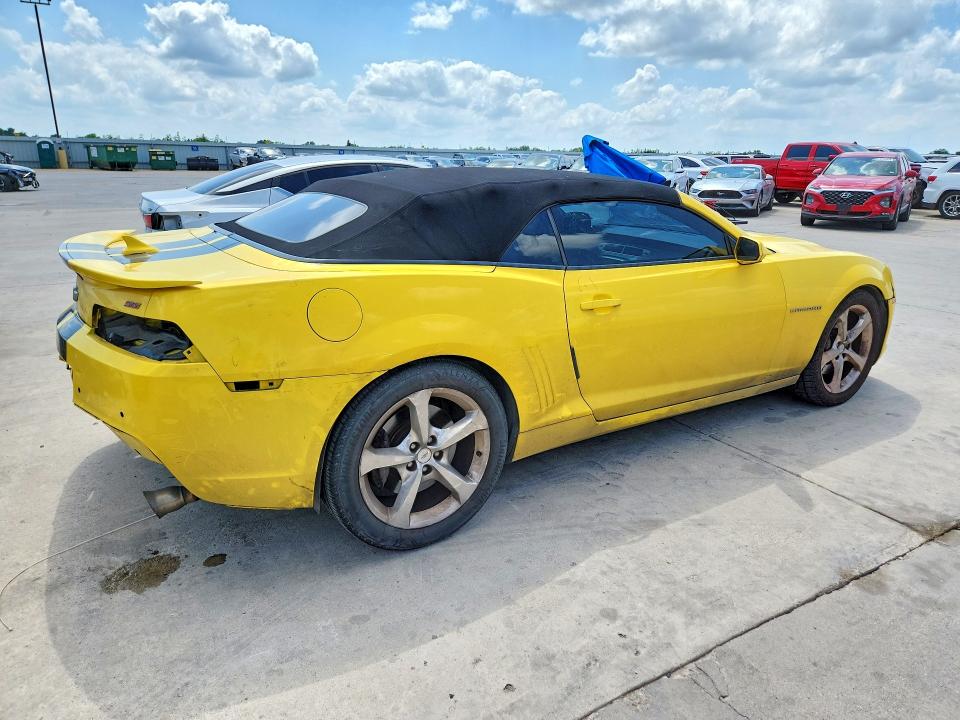 Photo 3 from auction – 2014 CHEVROLET CAMARO with VIN 2G1FK3DJ8E9295069