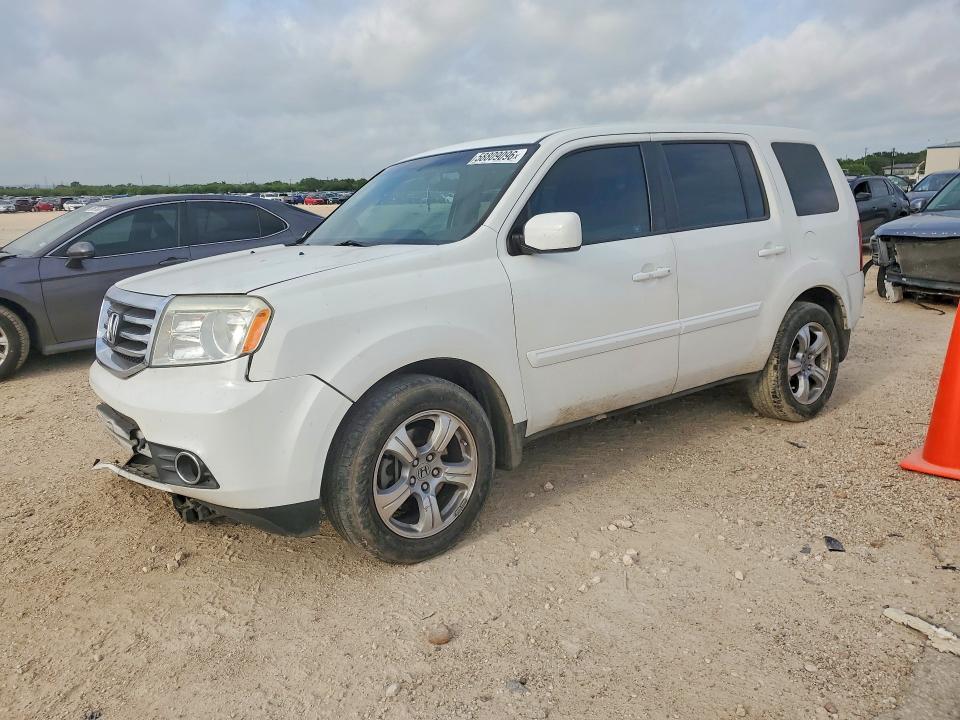HONDA PILOT 2012 with VIN 5FNYF3H47CB025266 - Photo from auction