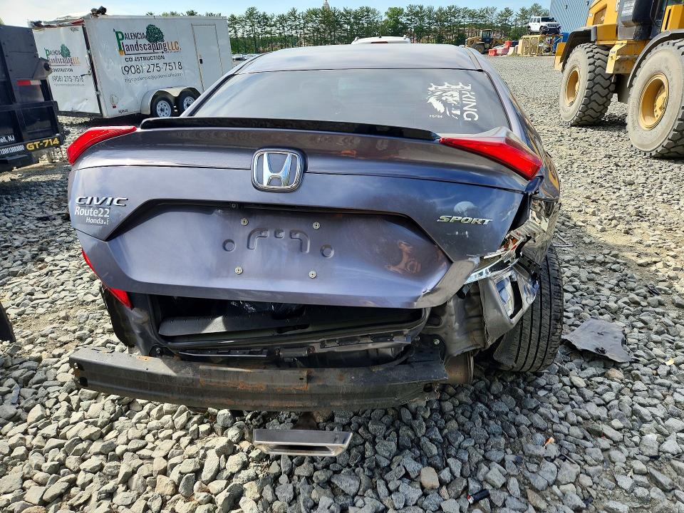 Photo 6 from auction – 2020 HONDA CIVIC with VIN 19XFC2F83LE215992