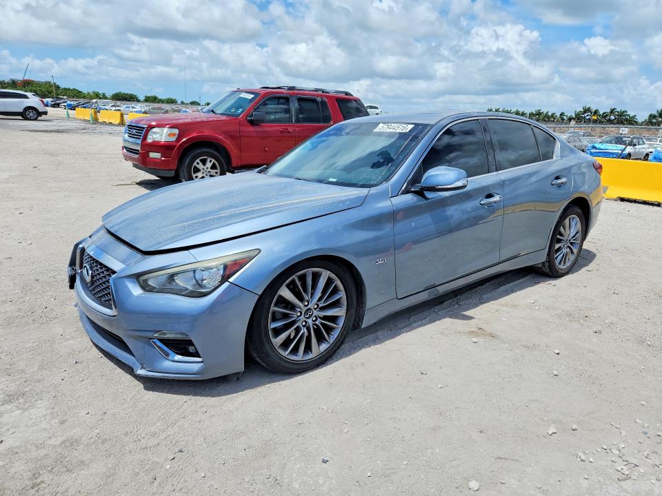 Photo 1 from auction – 2019 INFINITI Q50 with VIN JN1EV7AP1KM512067