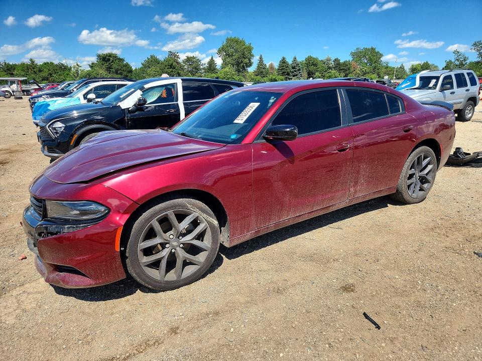 DODGE CHARGER 2022 with VIN 2C3CDXBG2NH256104 - Photo from auction