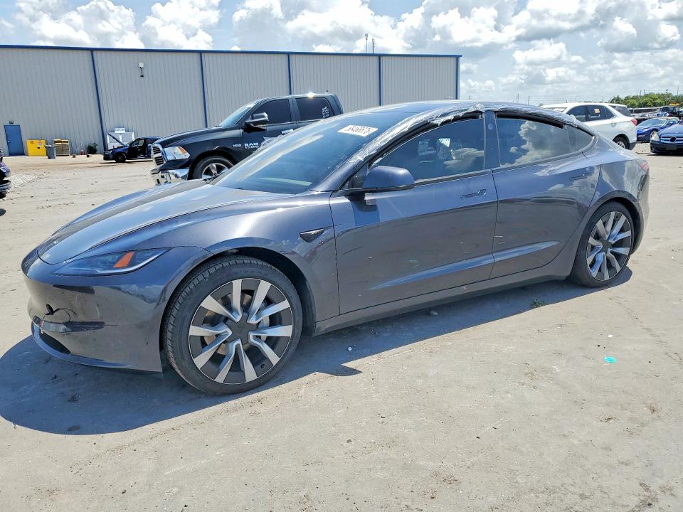 TESLA MODEL 3 2025 with VIN 5YJ3E1EA9SF050647 - Photo from auction