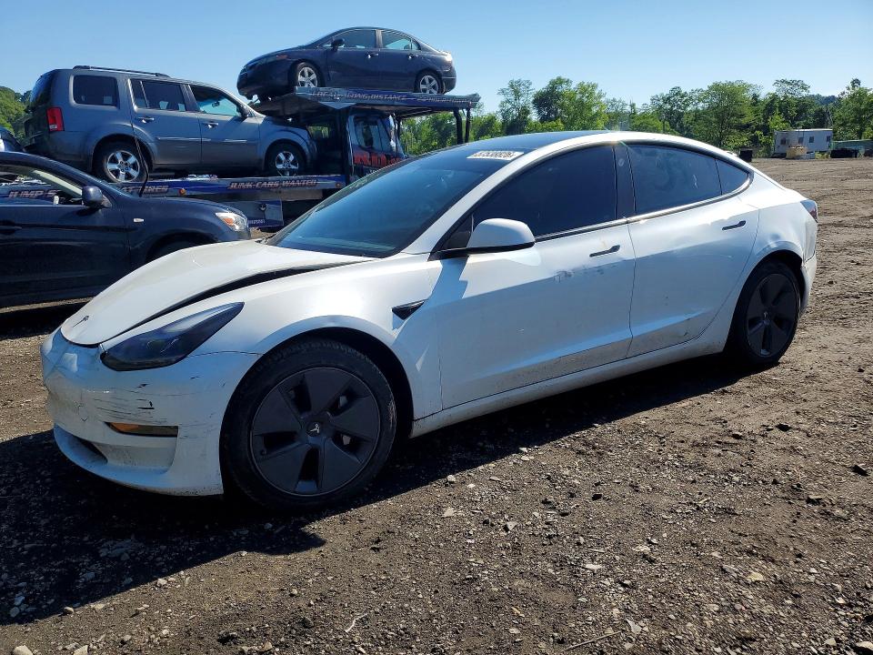 TESLA MODEL 3 2023 with VIN 5YJ3E1EA1PF591389 - Photo from auction