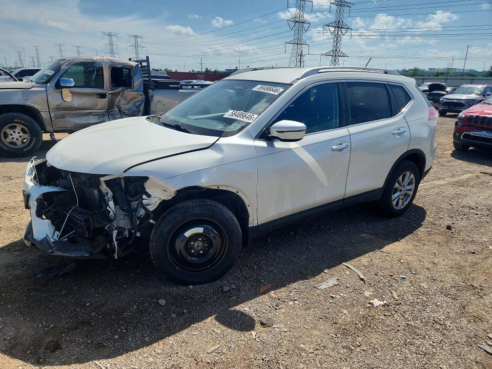 NISSAN ROGUE 2016 with VIN KNMAT2MV1GP725525 - Photo from auction