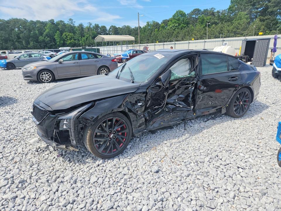 CADILLAC CT5 2025 with VIN 1G6DP5RK0S0104217 - Photo from auction
