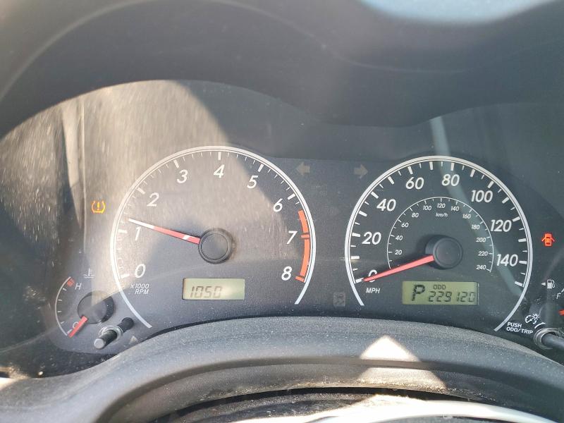 Photo 9 from auction – 2009 TOYOTA COROLLA with VIN 2T1BU40E79C093974