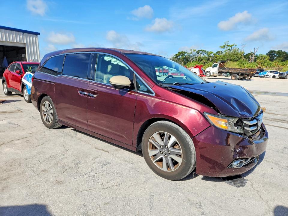 Photo 4 from auction – 2014 HONDA ODYSSEY with VIN 5FNRL5H95EB115569