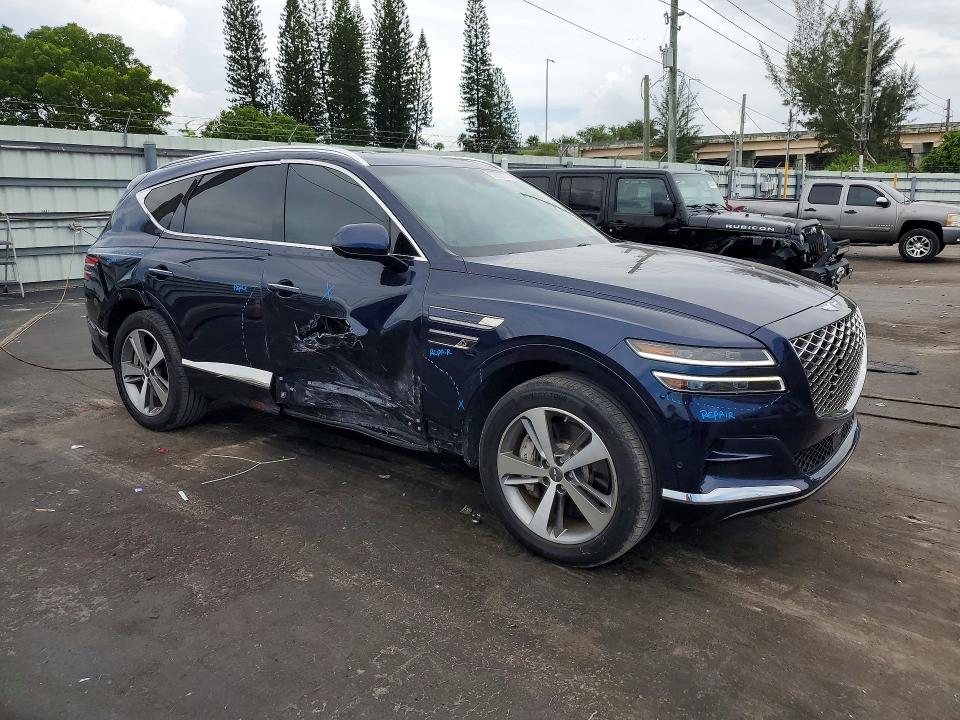 Photo 4 from auction – 2024 GENESIS GV80 with VIN KMUHBDSB7RU155246