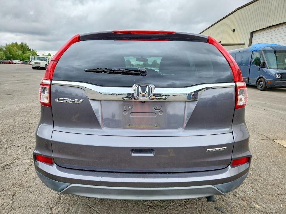 Photo 6 from auction – 2016 HONDA CR-V with VIN 2HKRM3H44GH547127