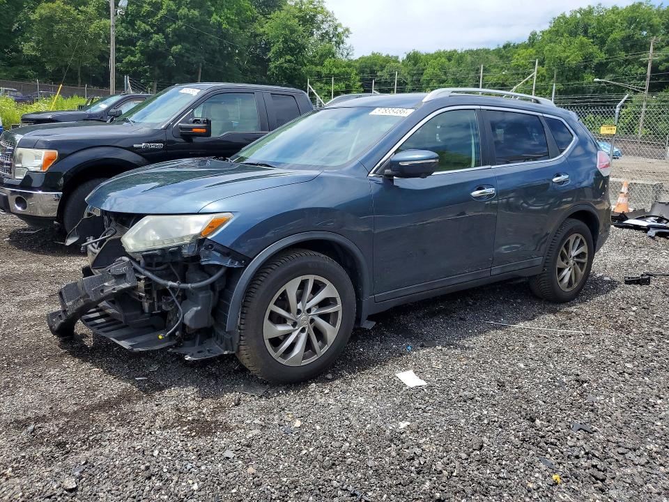 NISSAN ROGUE 2014 with VIN 5N1AT2MV6EC840895 - Photo from auction